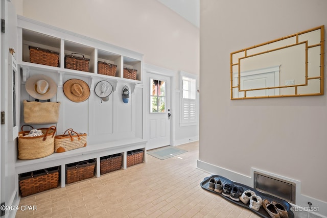 view of mudroom