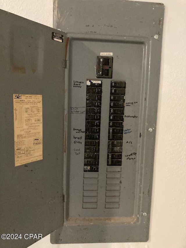 utilities featuring electric panel