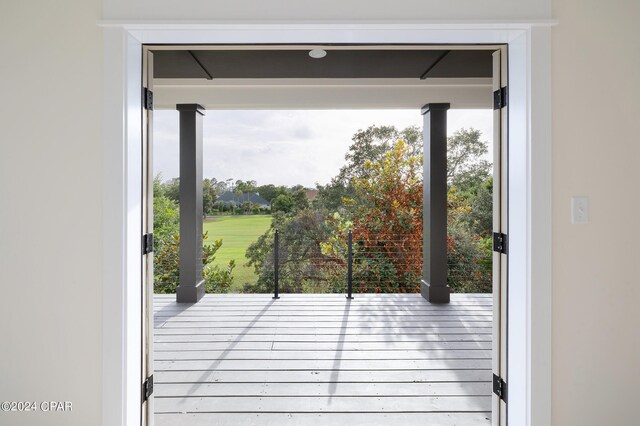 view of doorway