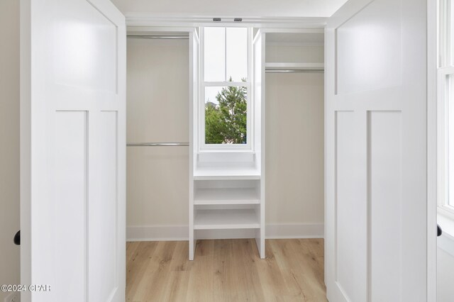 view of closet