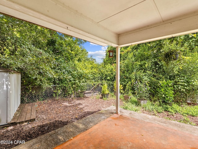 view of patio