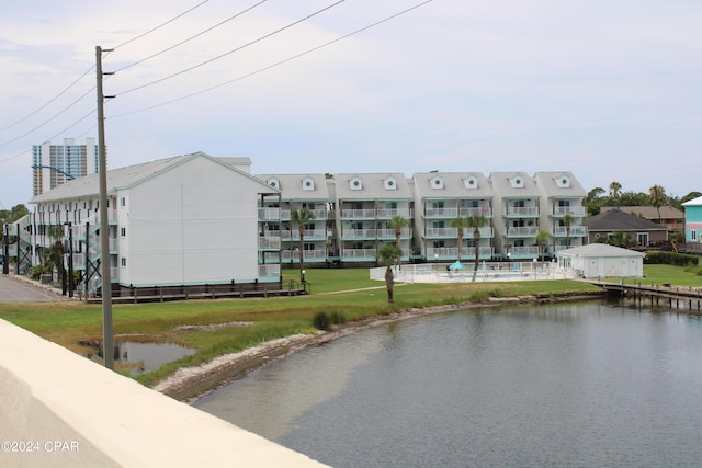 property view of water