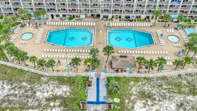 view of pool