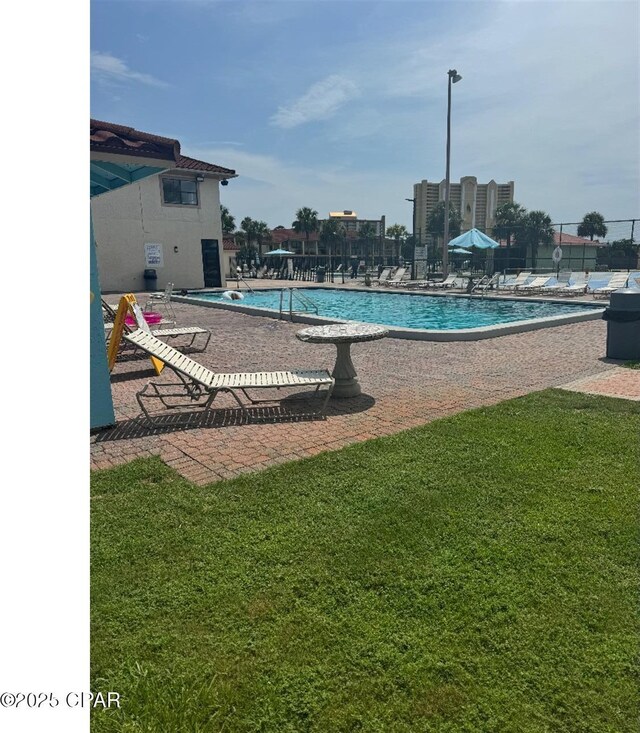 property view of water with a view of the beach