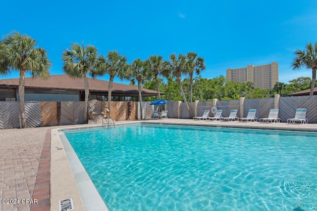 view of swimming pool