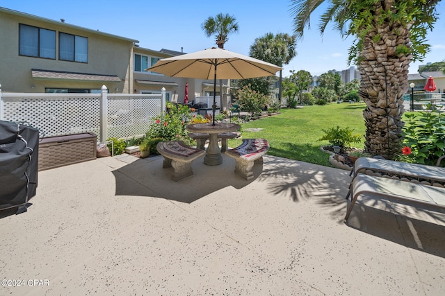 view of patio