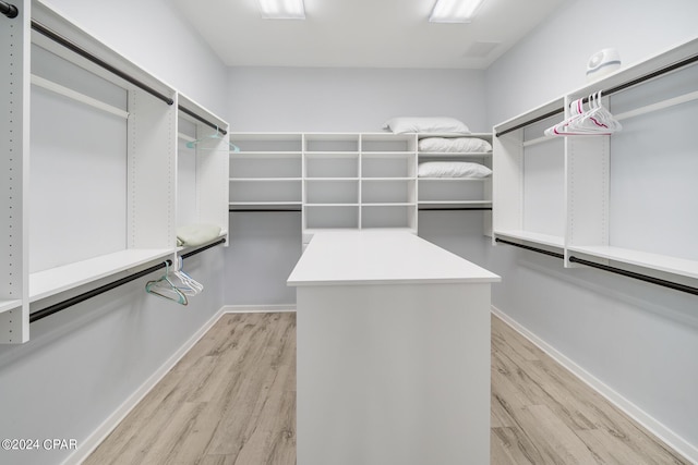 93 Emerald Cove Ln, Inlet Beach, FL 32461 - walk in closet featuring light wood-style floors