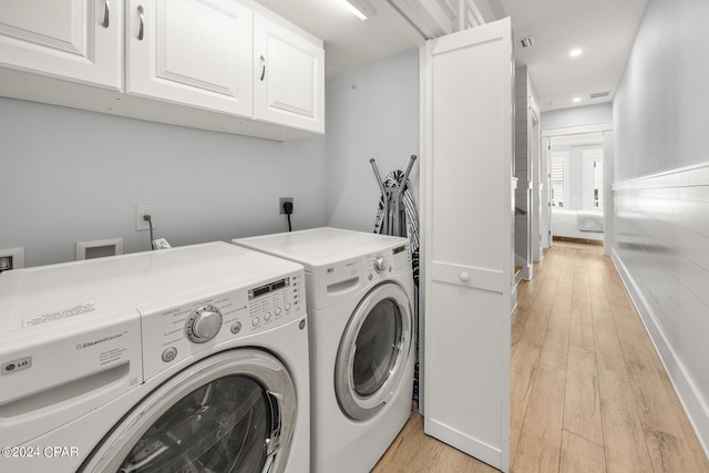 93 Emerald Cove Ln, Inlet Beach, FL 32461 - laundry room featuring recessed lighting, light wood finished floors, washing machine and clothes dryer, and laundry area