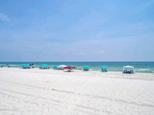 water view with a beach view