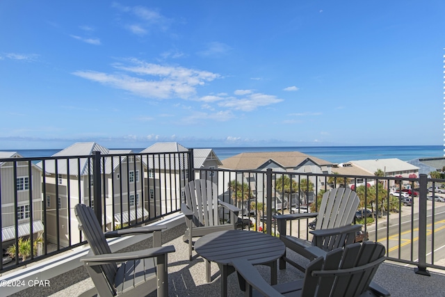 17674 Front Beach Rd Unit 10Units, Panama City Beach, FL 32413 - balcony featuring a water view