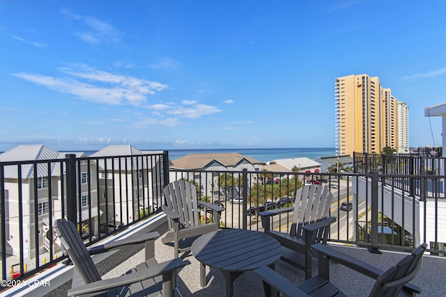 17674 Front Beach Rd Unit 10Units, Panama City Beach, FL 32413 - balcony featuring a water view