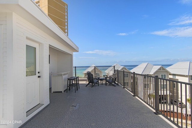 17674 Front Beach Rd Unit 10Units, Panama City Beach, FL 32413 - view of patio / terrace featuring a balcony