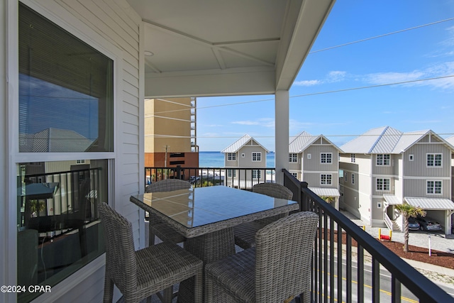 17674 Front Beach Rd Unit 10Units, Panama City Beach, FL 32413 - balcony featuring a water view