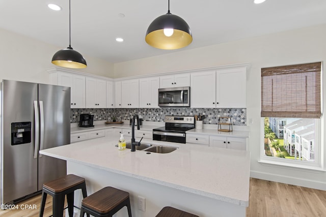 17674 Front Beach Rd Unit 10Units, Panama City Beach, FL 32413 - kitchen featuring a sink, white cabinetry, backsplash, and stainless steel appliances