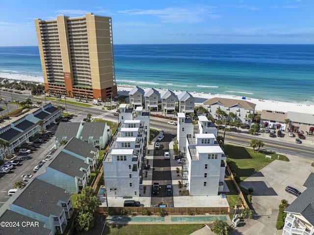 17674 Front Beach Rd Unit 10Units, Panama City Beach, FL 32413 - birds eye view of property featuring a water view and a view of the beach