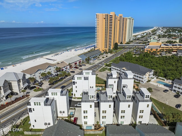 17674 Front Beach Rd Unit 10Units, Panama City Beach, FL 32413 - birds eye view of property featuring a view of the beach and a water view