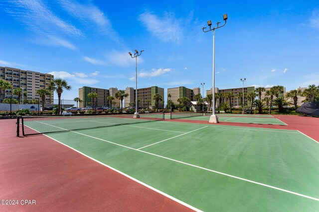 view of sport court