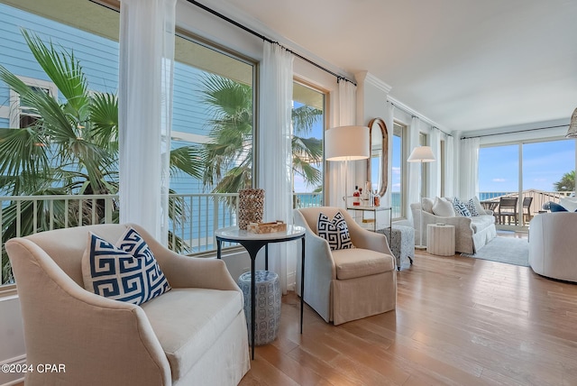 8715 Surf Dr Unit 201A, Panama City Beach, FL 32408 - view of sunroom