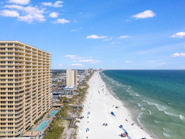 water view with a beach view