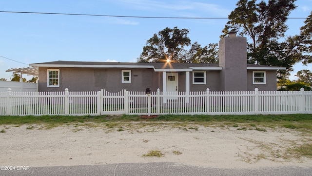 view of ranch-style house