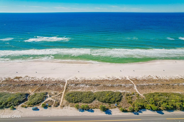 water view with a beach view