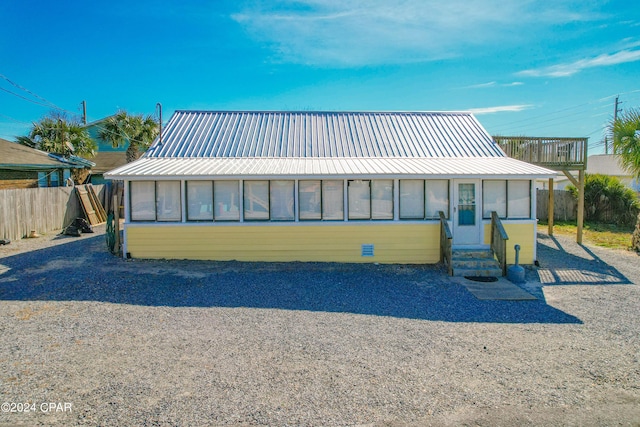 view of front of house