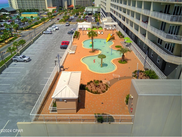 view of pool