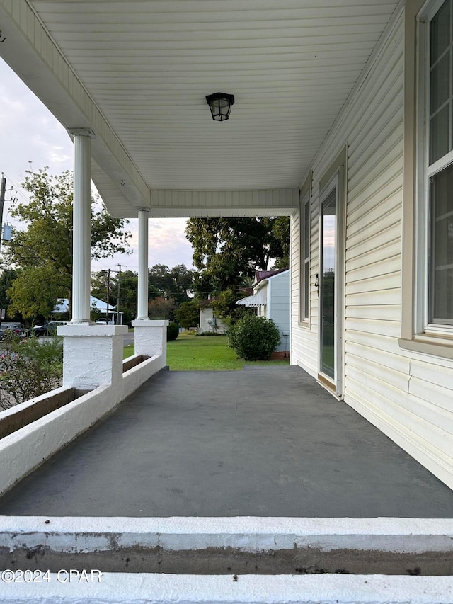 view of patio