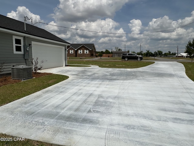 view of road featuring driveway