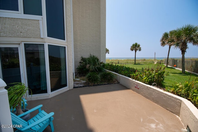 view of patio