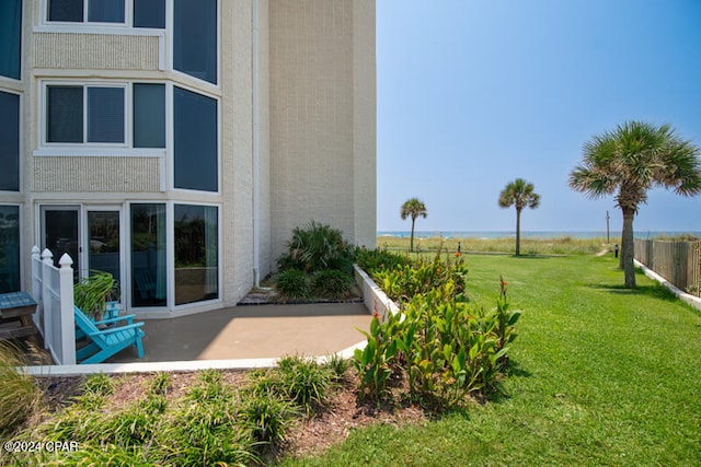 exterior space with a patio area