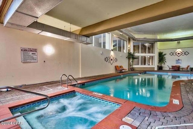 view of pool