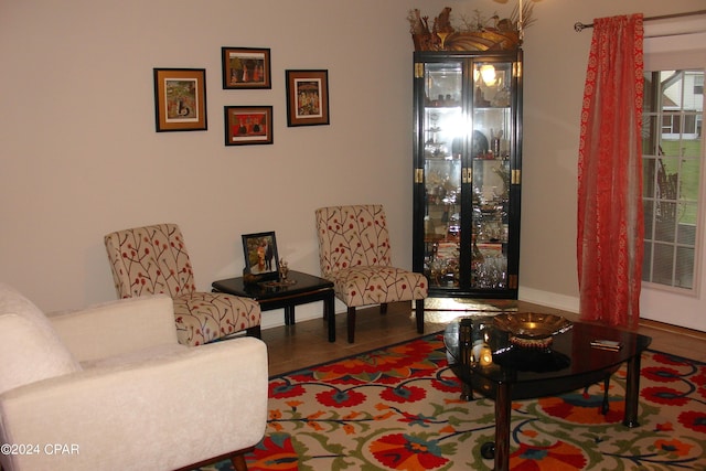 view of living area