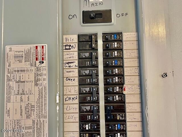 utilities with electric panel