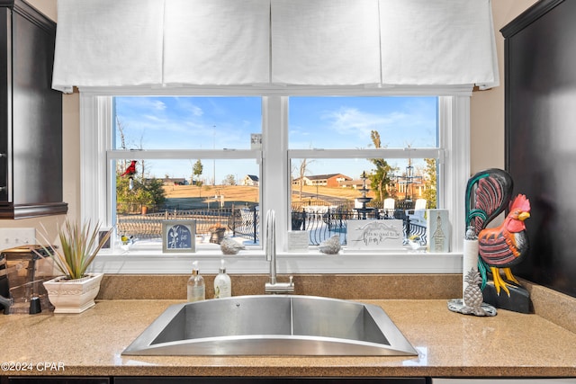 kitchen featuring sink