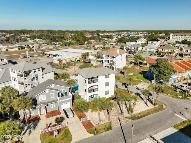 drone / aerial view featuring a residential view