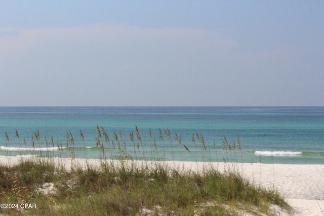 water view featuring a view of the beach