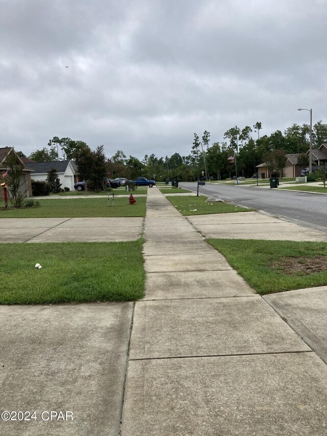 view of road