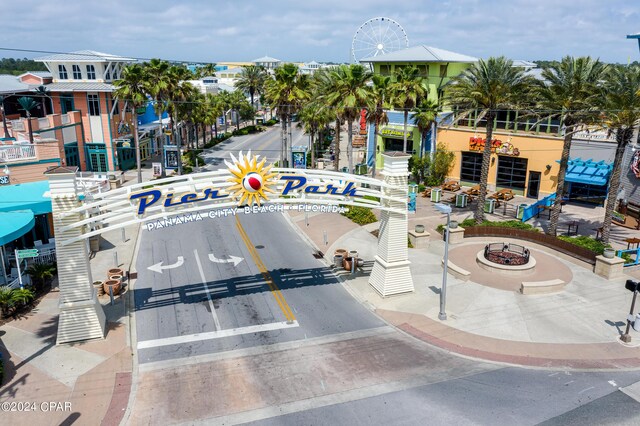 bird's eye view featuring a water view and a view of the beach