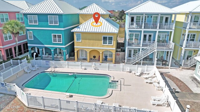 112 Riviera Dr, Panama City Beach, FL 32413 - view of community pool