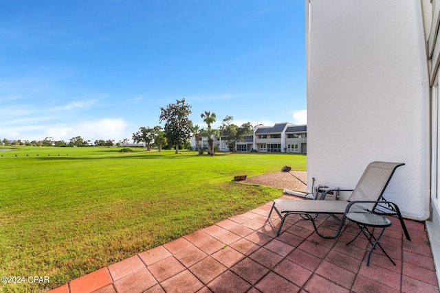 4305 Bay Point Rd Unit 467, Panama City, FL 32408 - view of patio featuring golf course view