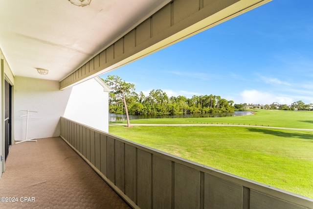 4305 Bay Point Rd Unit 467, Panama City, FL 32408 - balcony featuring a water view and golf course view