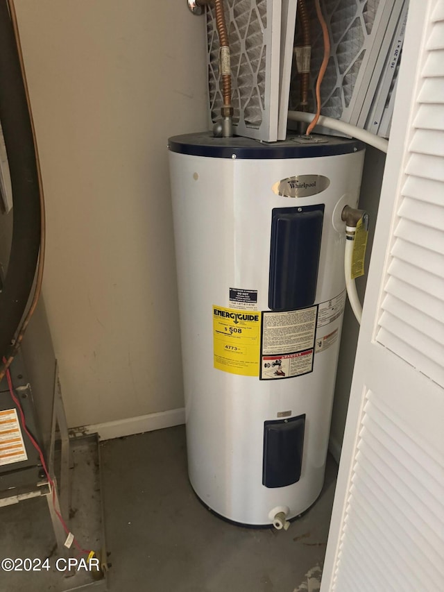 utilities with water heater