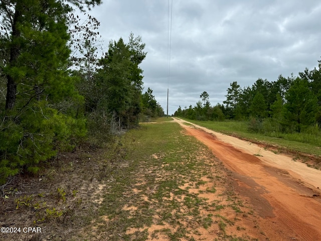 view of road