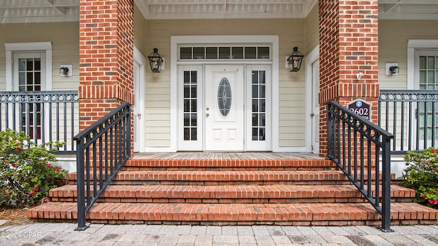 view of entrance to property