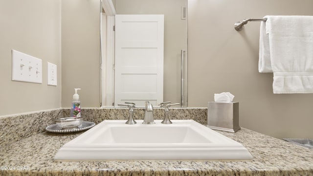 bathroom with a sink