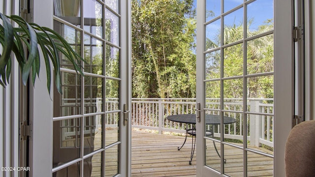 view of entryway
