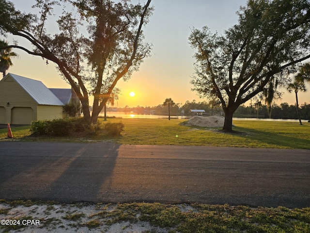 view of road