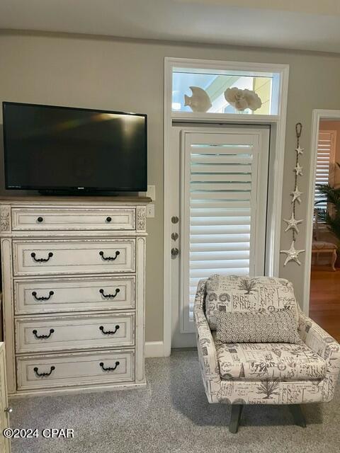 view of sitting room