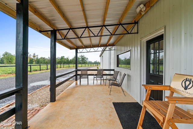 view of patio